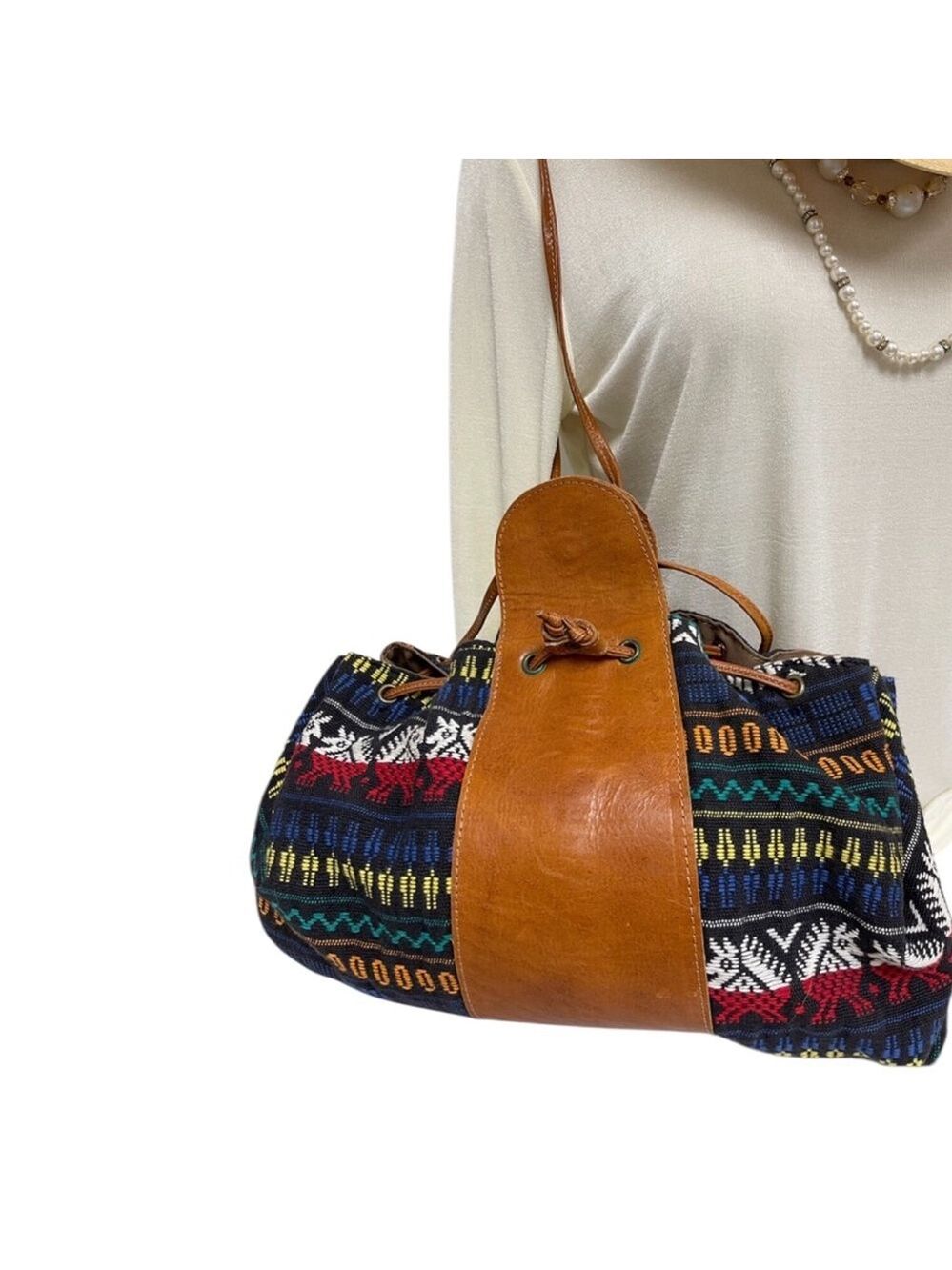 Guatemala Handcrafted Bucket Bag Multi-color One Size